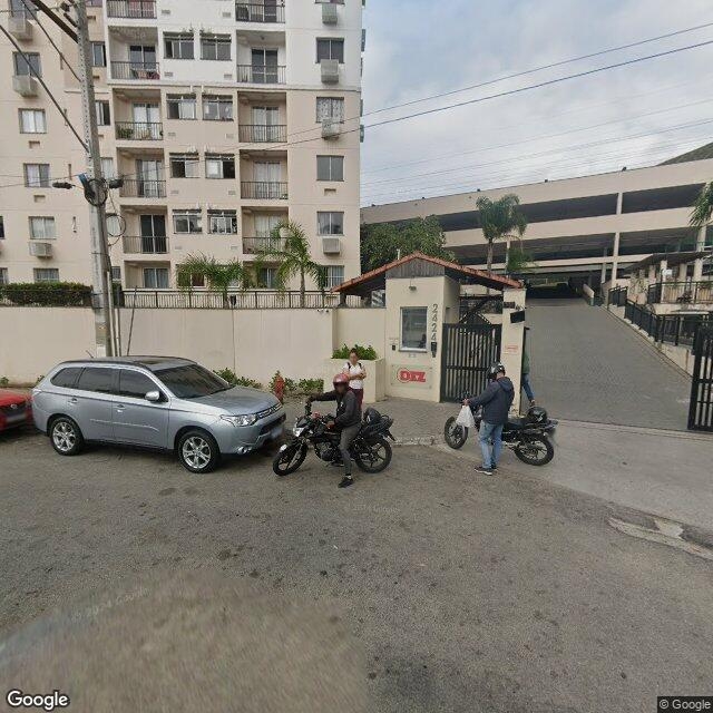 Imagem estática do "Street View" da localização