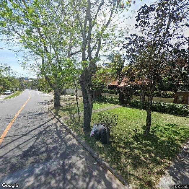 Imagem estática do "Street View" da localização