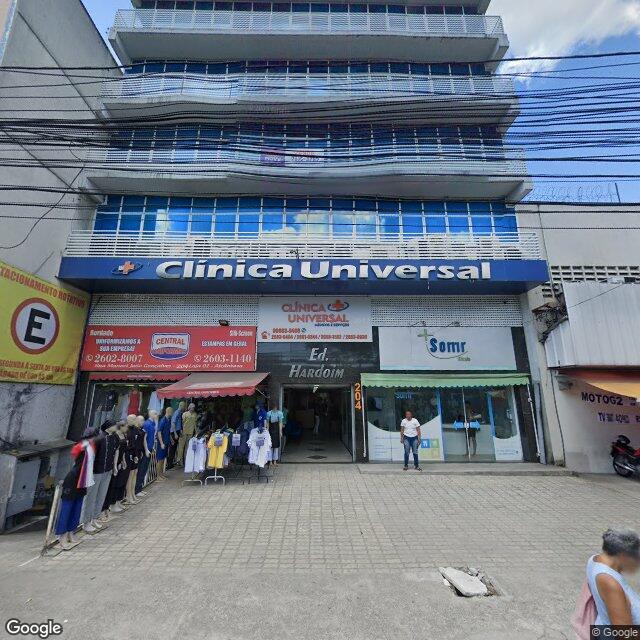 Imagem estática do "Street View" da localização