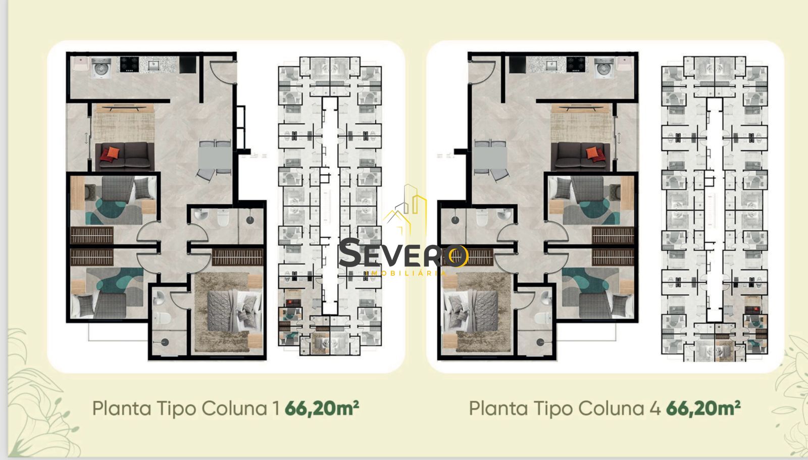 Apartamento à venda com 3 quartos, 66m² - Foto 19