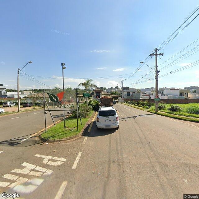 Imagem estática do "Street View" da localização