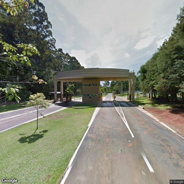 Imagem estática do "Street View" da localização