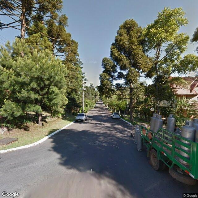 Imagem estática do "Street View" da localização