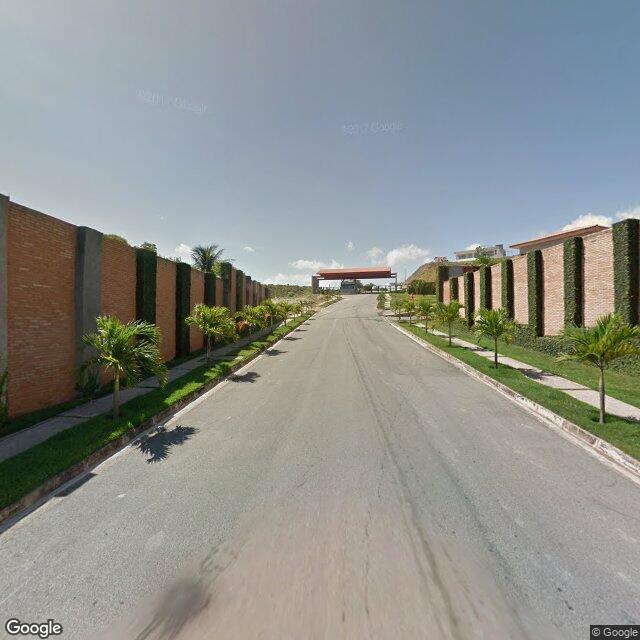 Imagem estática do "Street View" da localização