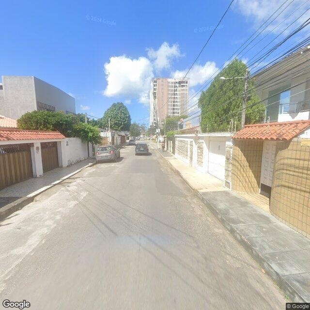 Imagem estática do "Street View" da localização