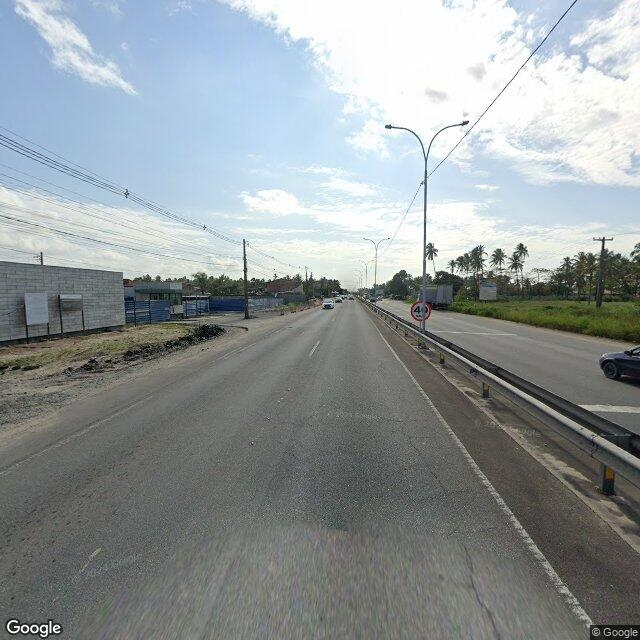 Imagem estática do "Street View" da localização