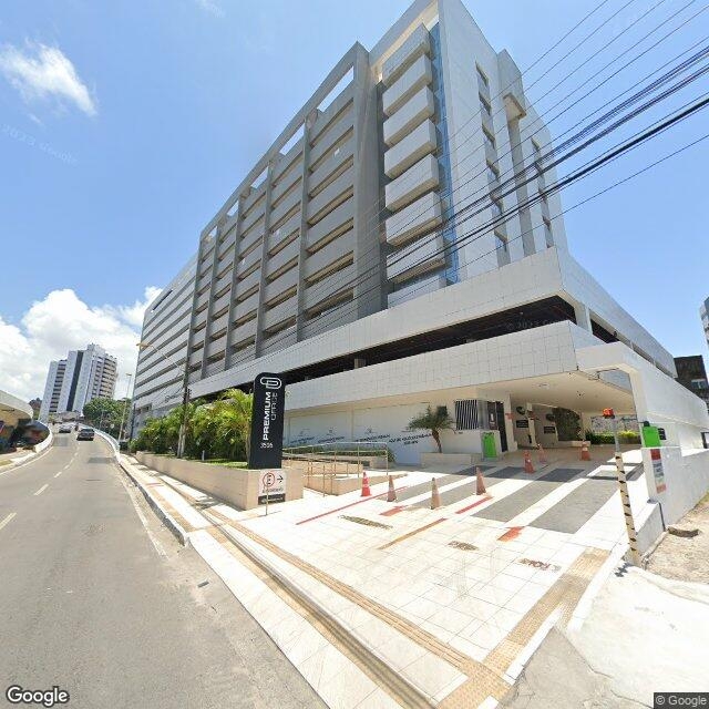 Imagem estática do "Street View" da localização