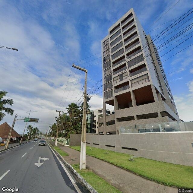 Imagem estática do "Street View" da localização