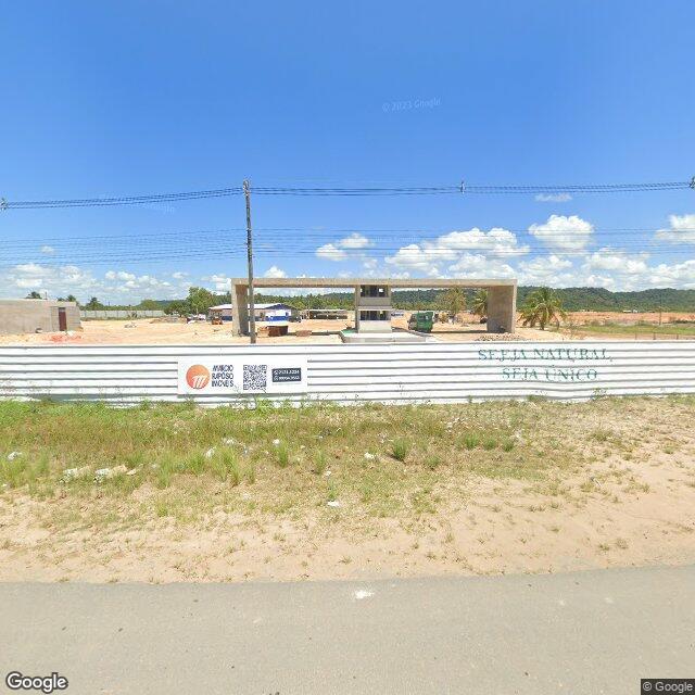 Imagem estática do "Street View" da localização