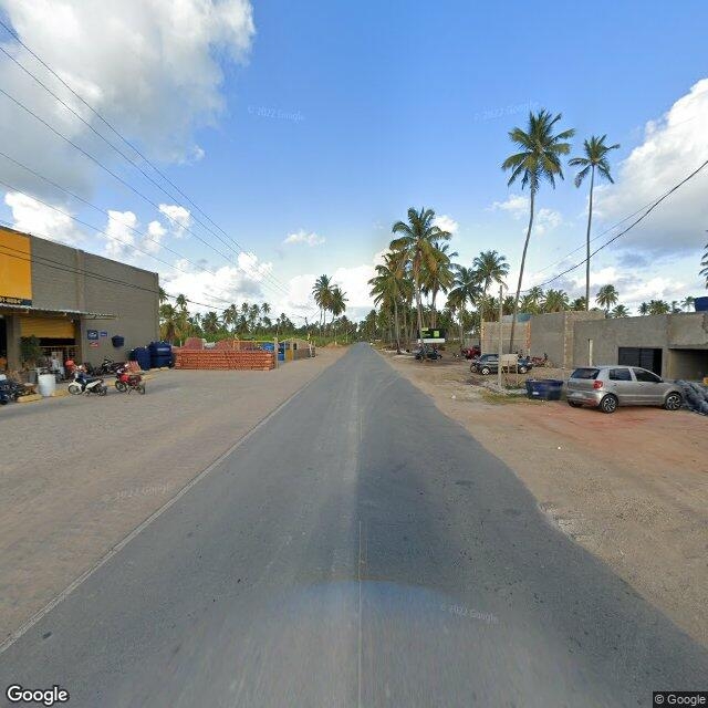 Imagem estática do "Street View" da localização