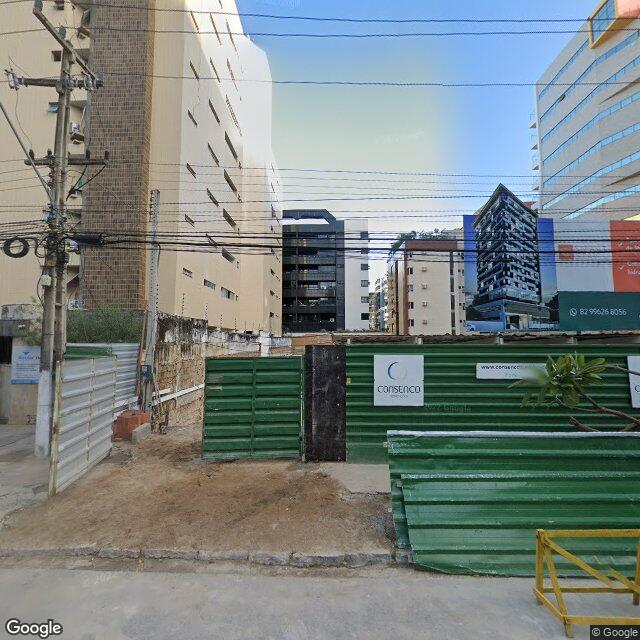 Imagem estática do "Street View" da localização