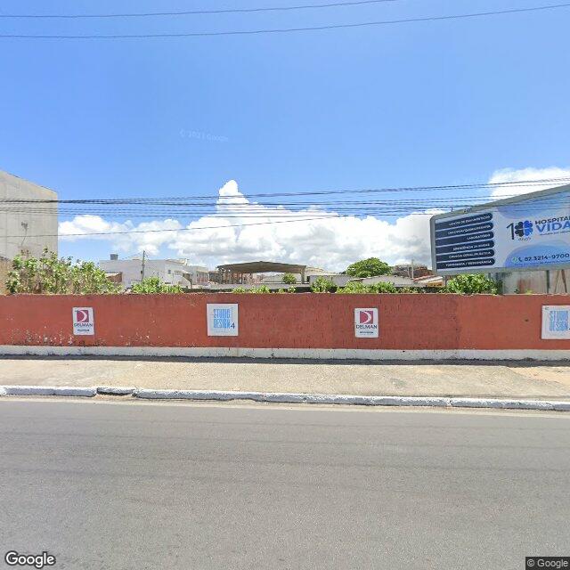 Imagem estática do "Street View" da localização