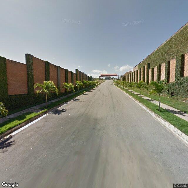 Imagem estática do "Street View" da localização