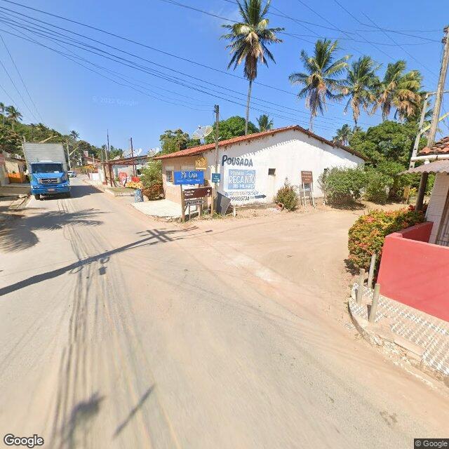 Imagem estática do "Street View" da localização