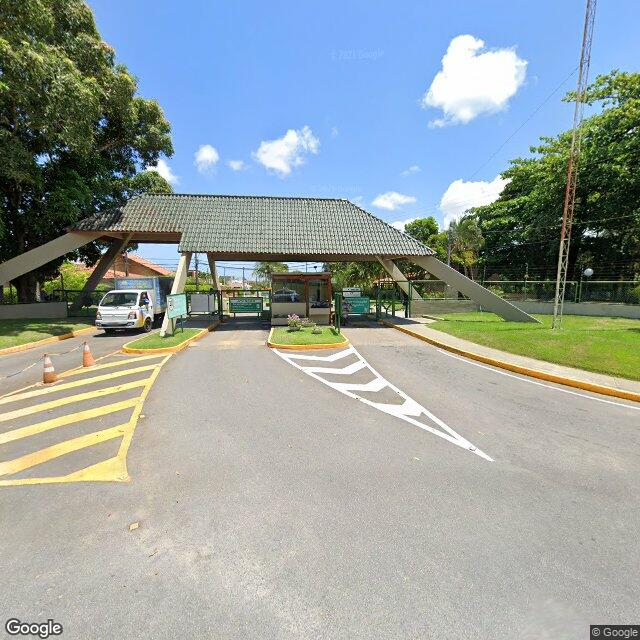 Imagem estática do "Street View" da localização