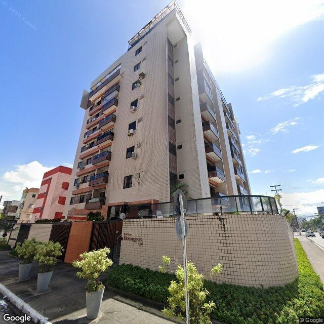 Imagem estática do "Street View" da localização