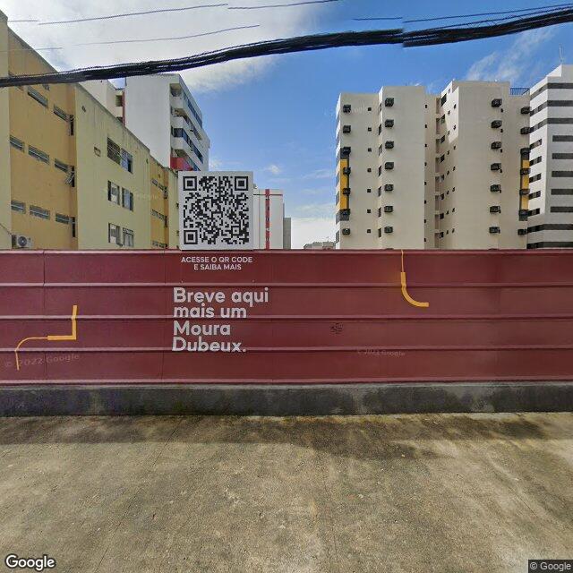 Imagem estática do "Street View" da localização