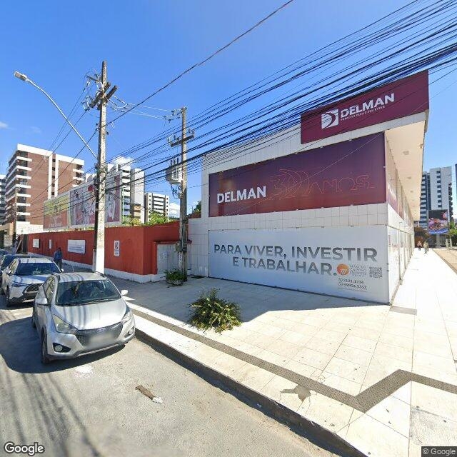 Imagem estática do "Street View" da localização