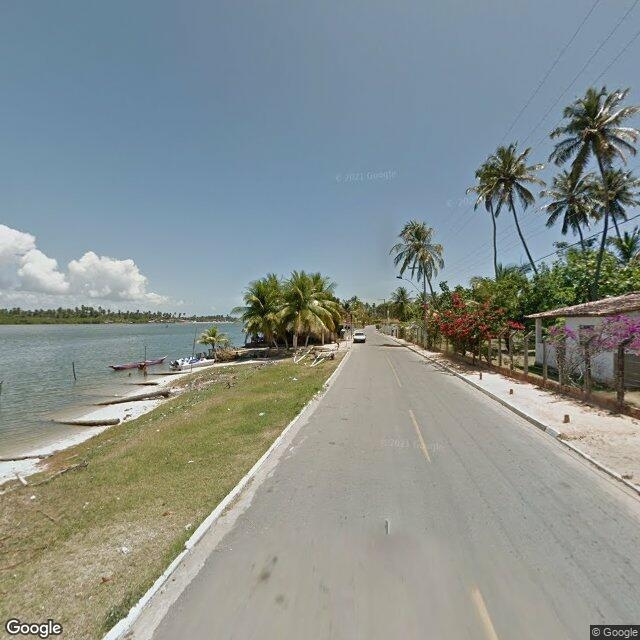 Imagem estática do "Street View" da localização