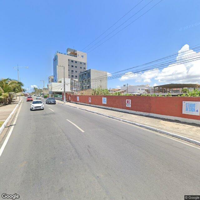 Imagem estática do "Street View" da localização