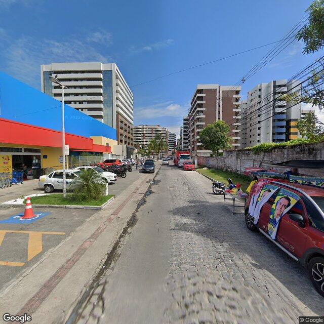 Imagem estática do "Street View" da localização