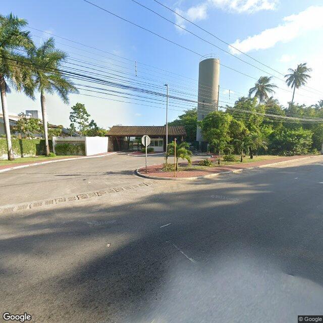 Imagem estática do "Street View" da localização