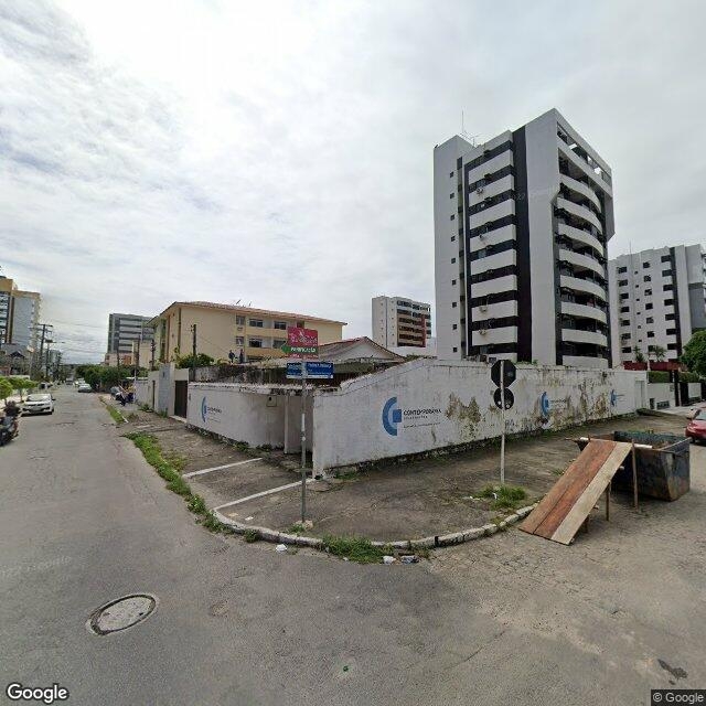 Imagem estática do "Street View" da localização