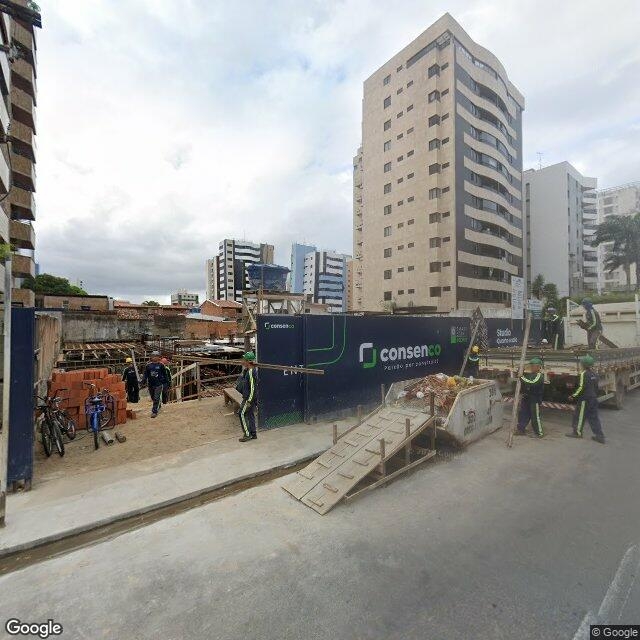 Imagem estática do "Street View" da localização