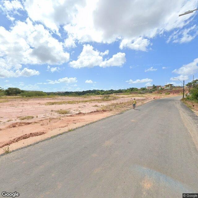 Imagem estática do "Street View" da localização