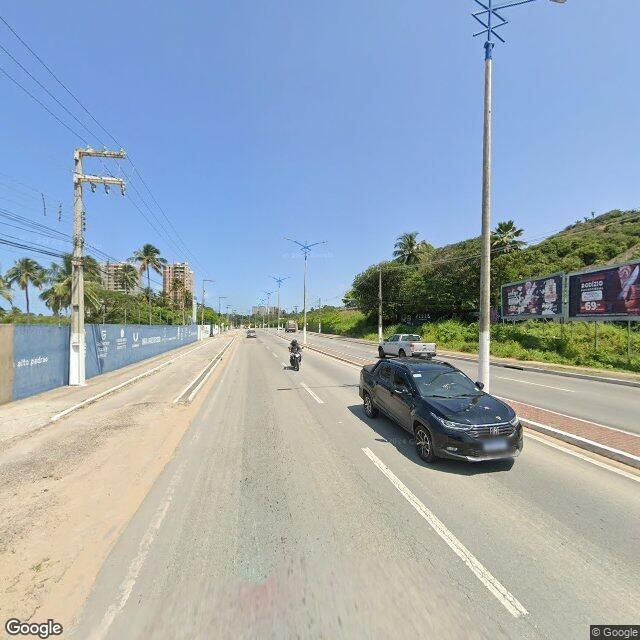 Imagem estática do "Street View" da localização