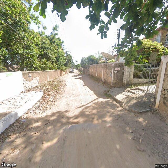 Imagem estática do "Street View" da localização