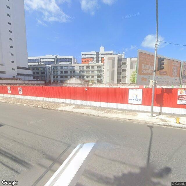 Imagem estática do "Street View" da localização