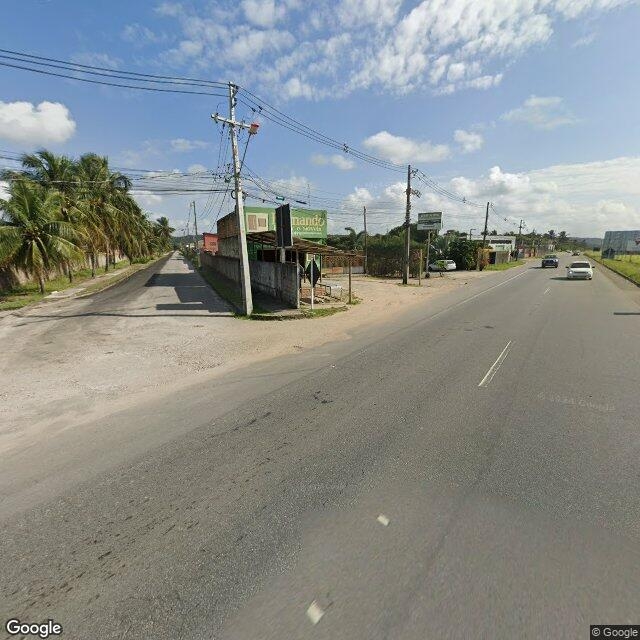 Imagem estática do "Street View" da localização