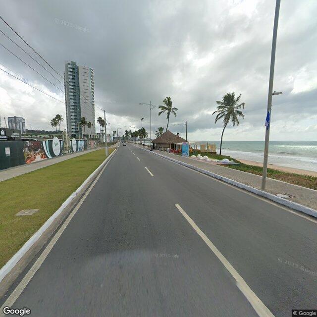 Imagem estática do "Street View" da localização