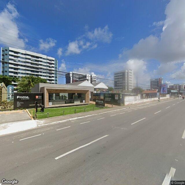 Imagem estática do "Street View" da localização