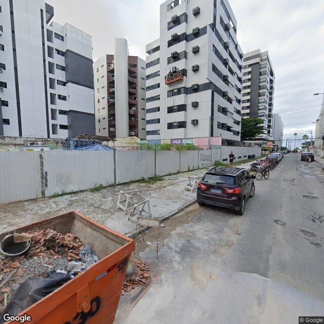 Imagem estática do "Street View" da localização