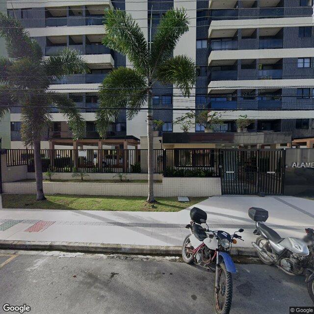 Imagem estática do "Street View" da localização