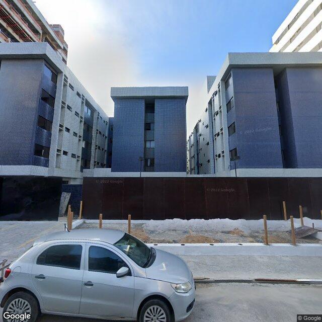 Imagem estática do "Street View" da localização