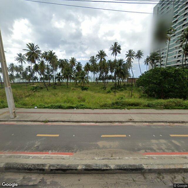 Imagem estática do "Street View" da localização