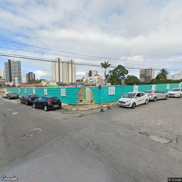 Imagem estática do "Street View" da localização