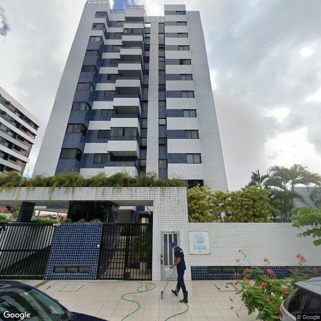 Imagem estática do "Street View" da localização