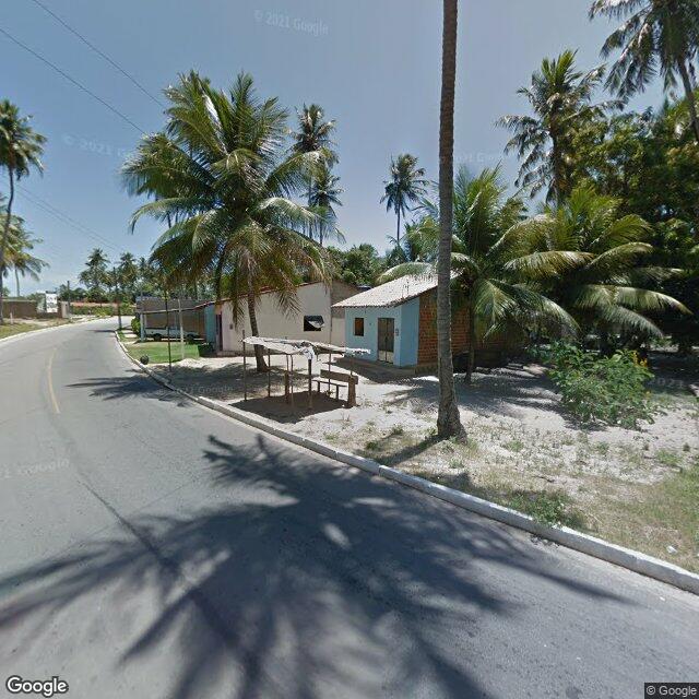 Imagem estática do "Street View" da localização