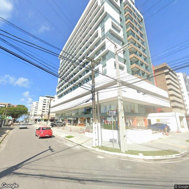 Imagem estática do "Street View" da localização