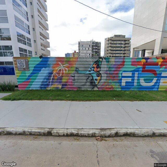 Imagem estática do "Street View" da localização