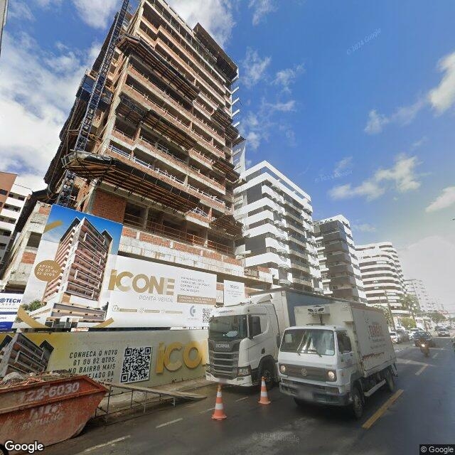 Imagem estática do "Street View" da localização