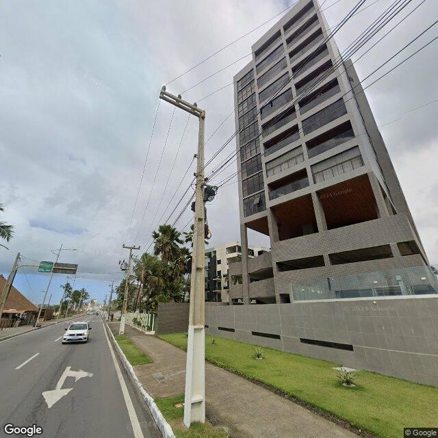 Imagem estática do "Street View" da localização