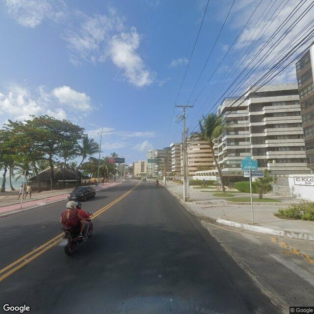 Imagem estática do "Street View" da localização