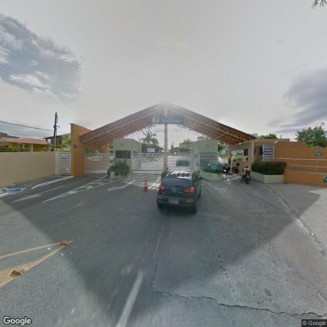 Imagem estática do "Street View" da localização