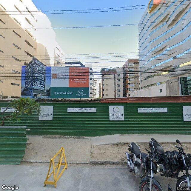 Imagem estática do "Street View" da localização