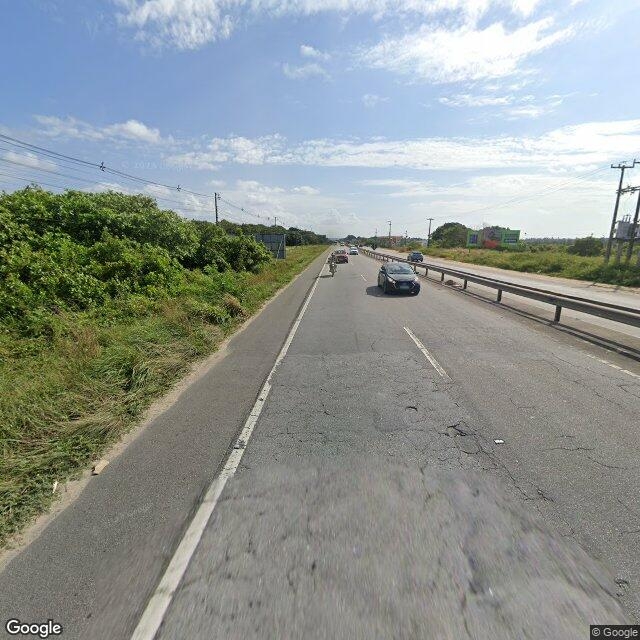 Imagem estática do "Street View" da localização